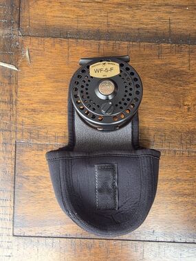 Lamson WF-5-F Fly Reel in Black